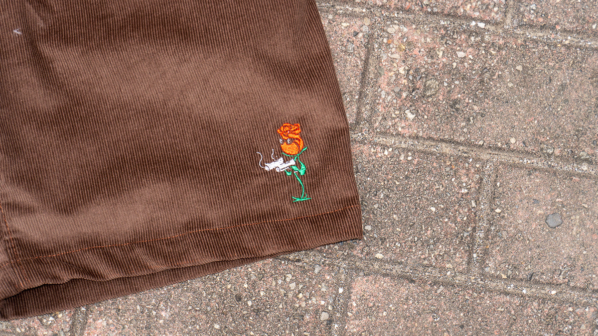 WSH 13 x NARTHATIC - WORK SHORTS - Brown