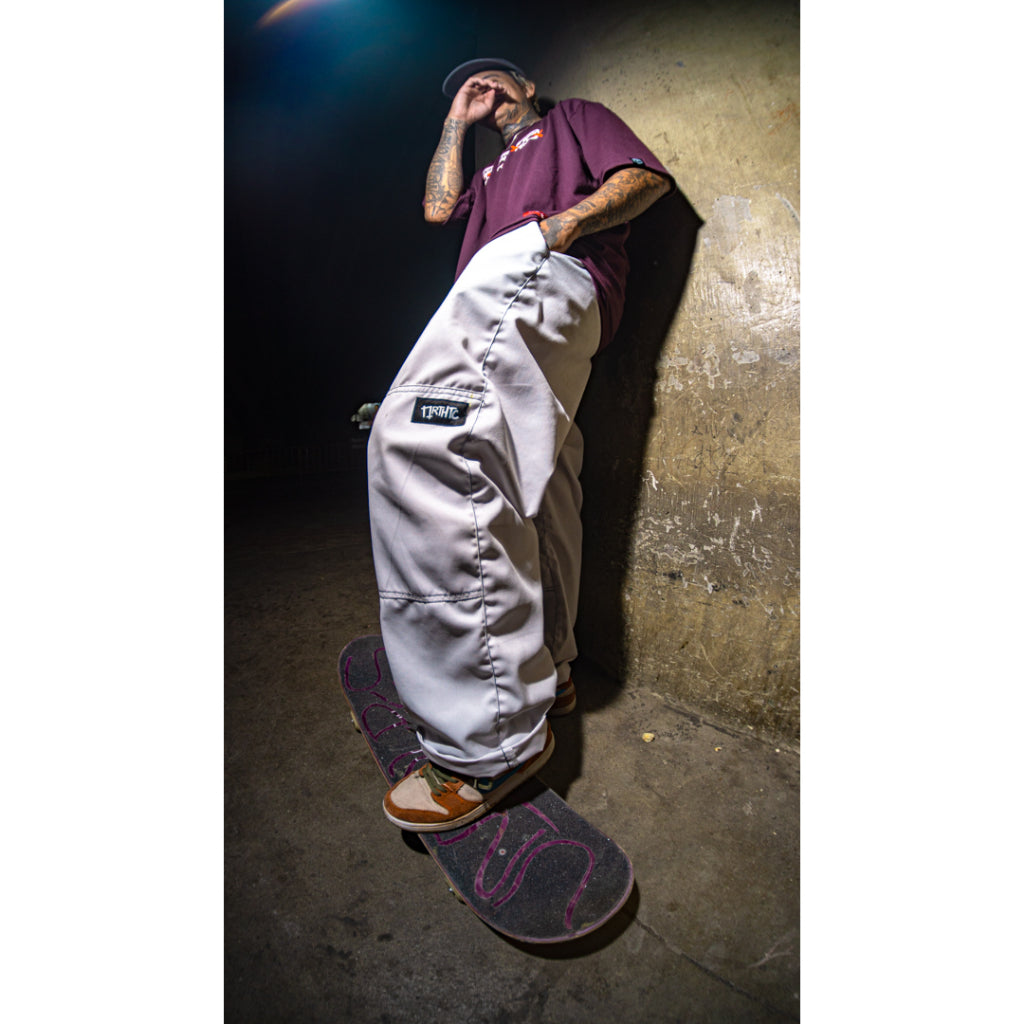 Double Knee - White - Garterize